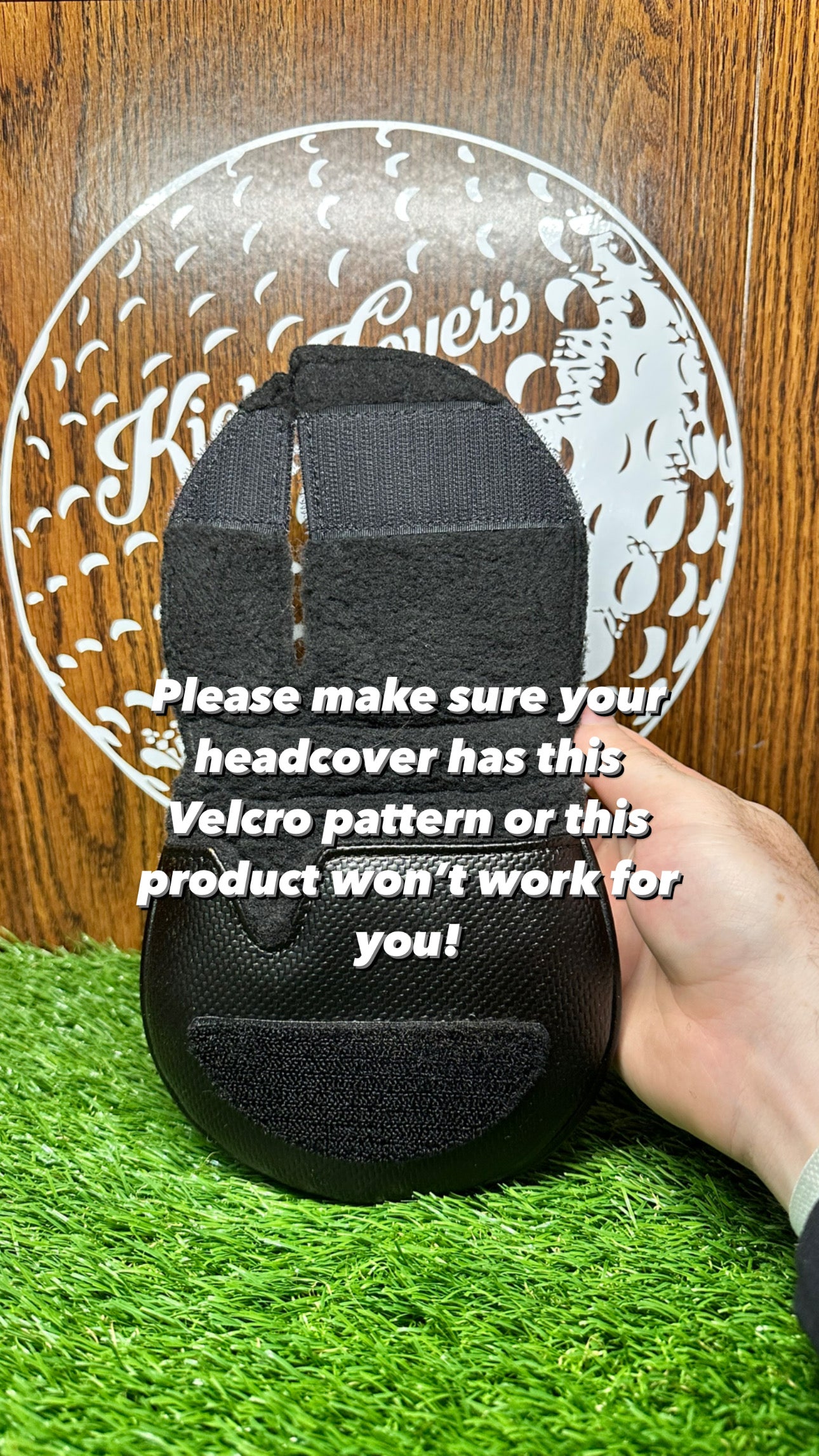 Magnet Mod FOR MALLETS 2.0 RH by KicksCovers - Converts Hook & Loop Headcovers to Magnetic - 100% Reversible Scotty Cameron Magnetic Headcover