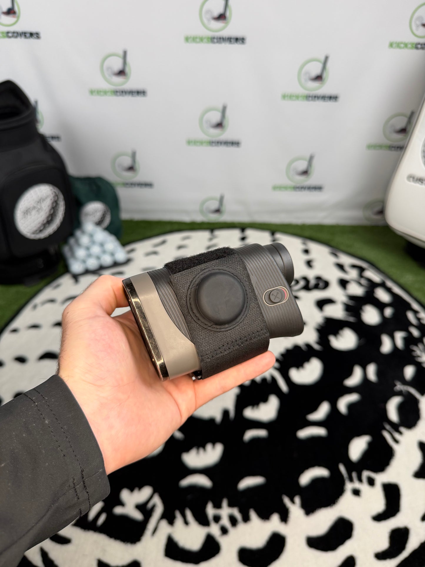 Magnet Mod For Rangefinders by KicksCovers - Universal Rangefinder AirTag Strap & N52 Magnet Upgrade - 100% Reversible - Apple Find My