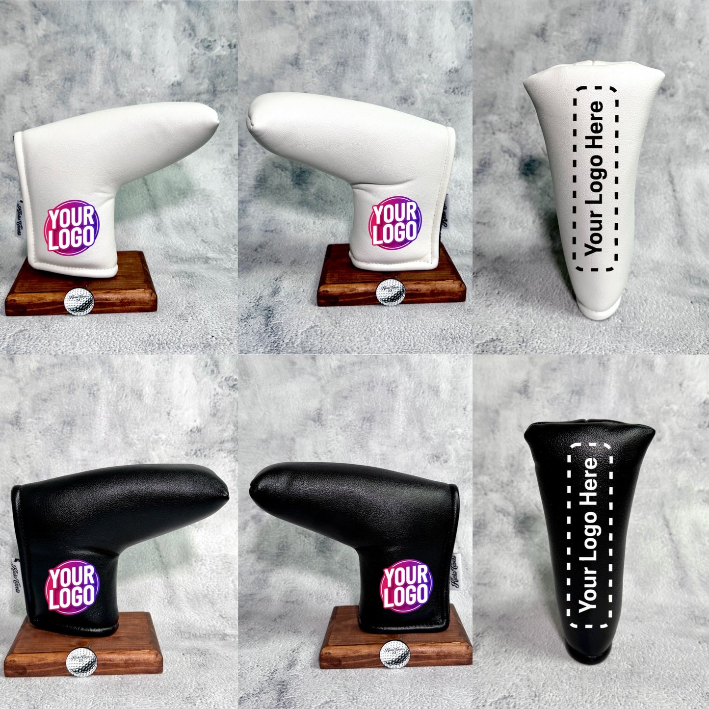Custom Golf Putter Blade Cover: Personalized Image & Logo