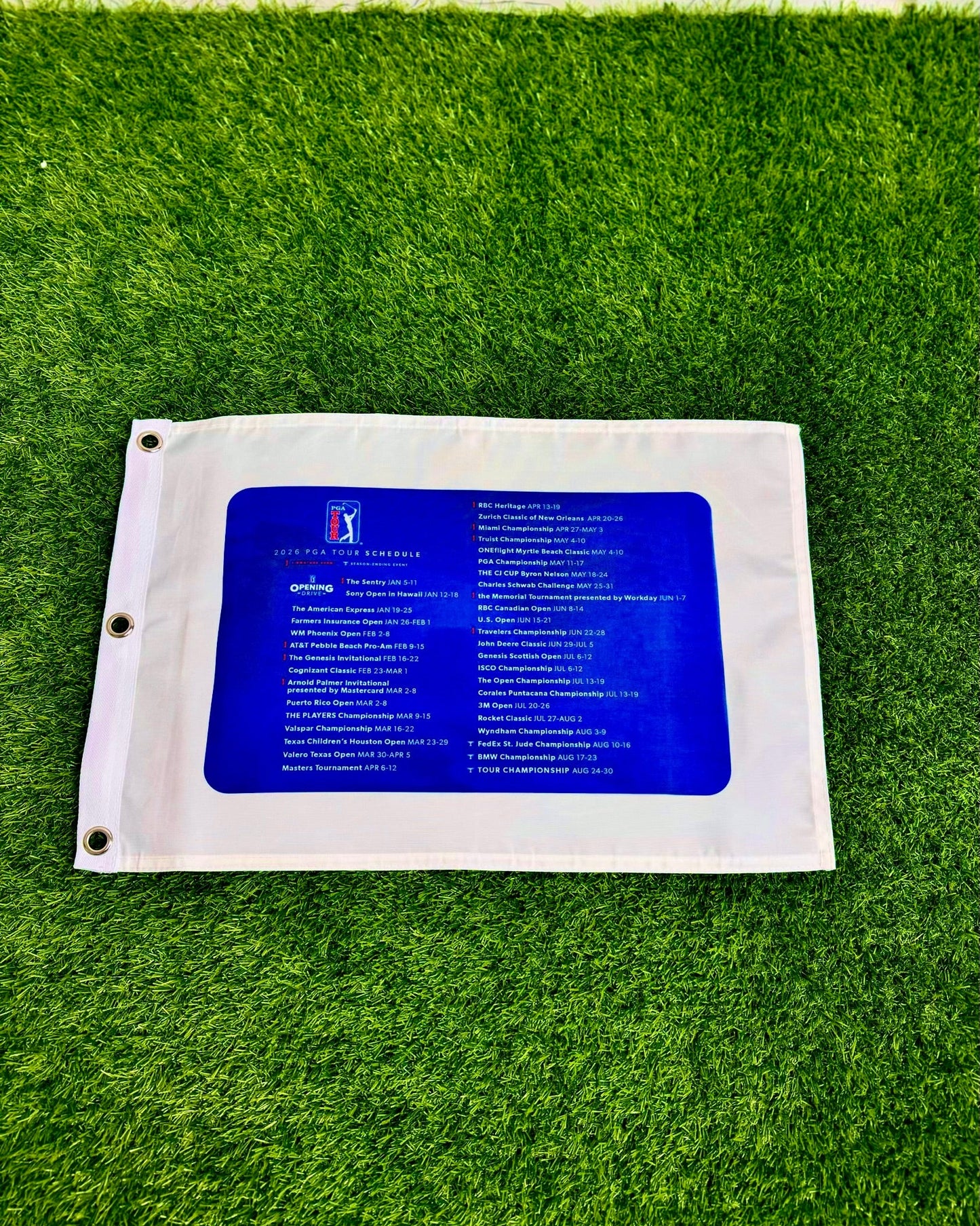 Custom Golf Pin Flag: Personalized Logo, Image, or Text