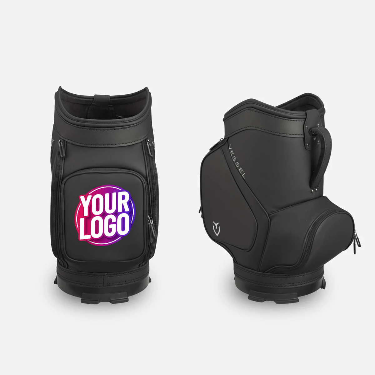 Custom Mini Den Caddy Bag Golf Bag: Personalized Den Caddy - Vessel Brand Your Logo Text or Image