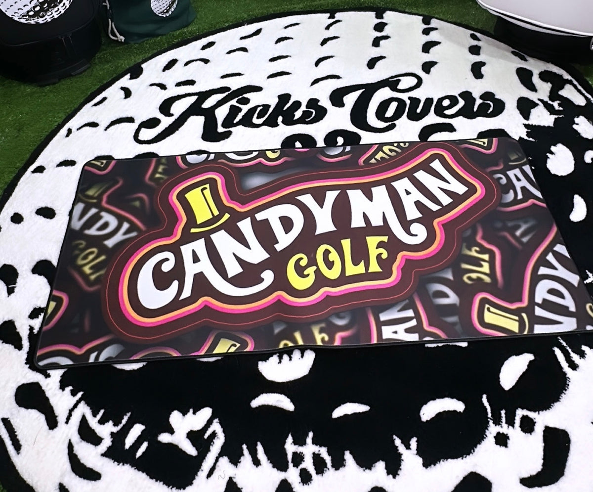 Custom Logo Printed Golf Workshop & Desk Mat – 31.5” x 15.5”