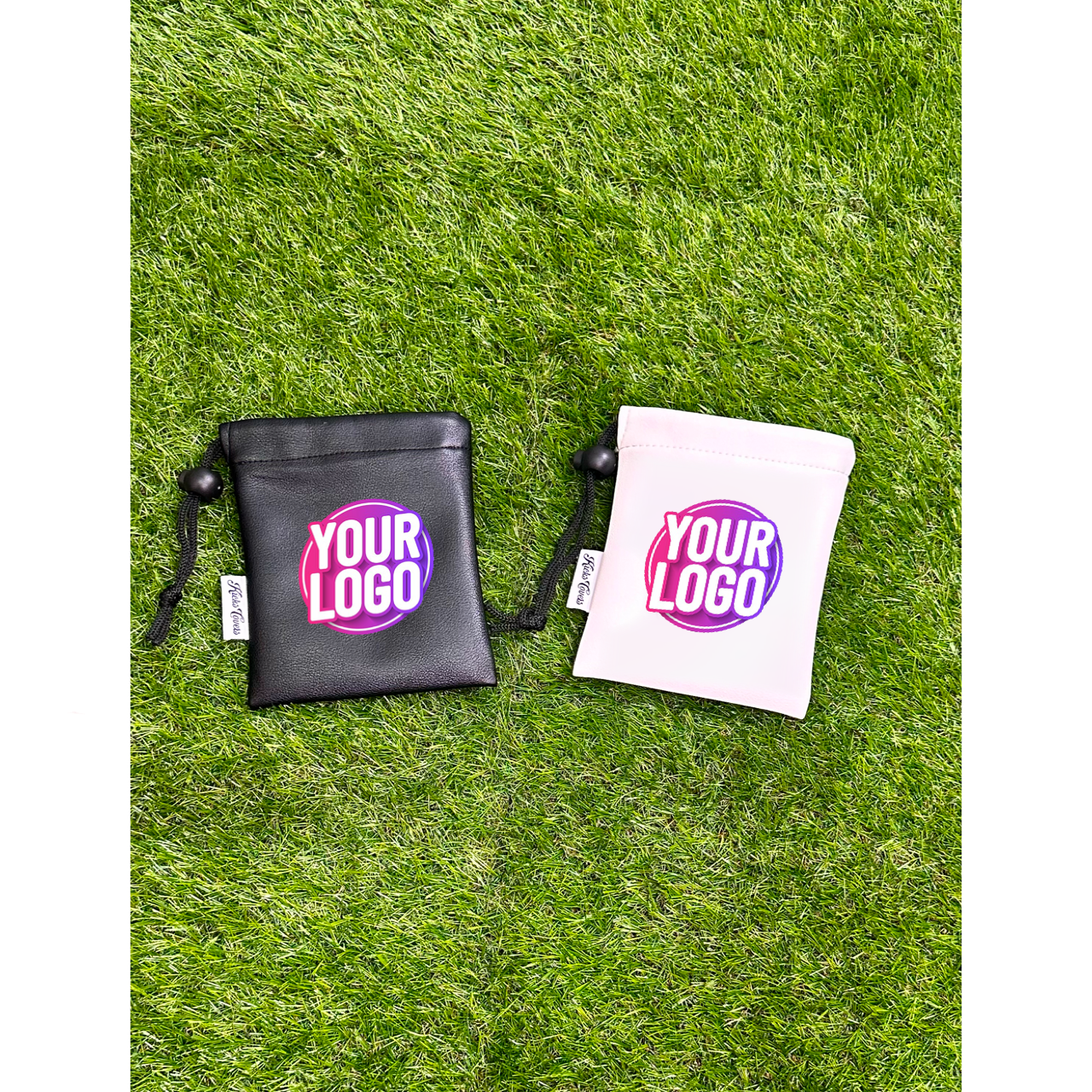 Custom Logo Golf Valuables Pouch: Personalized Golf Gift