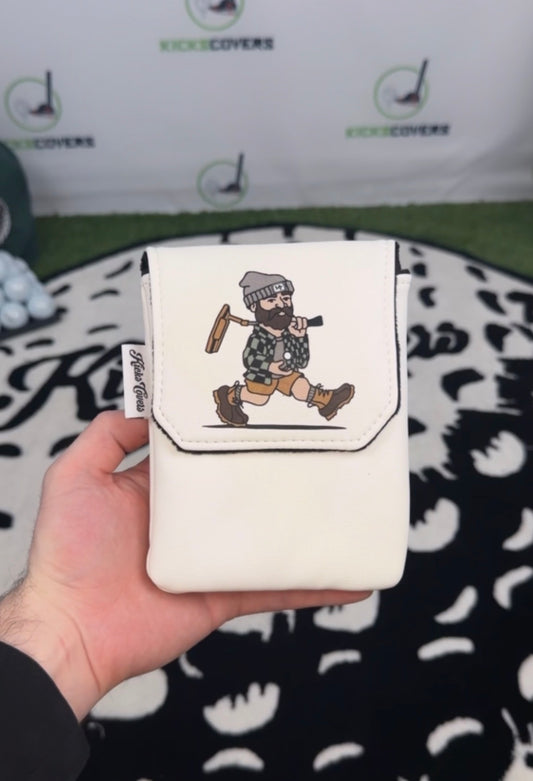 Custom Logo Rangefinder Case With Magnetic Flap Custom Image, Text, Quote, Logo Golf Gift Printed By KicksCovers