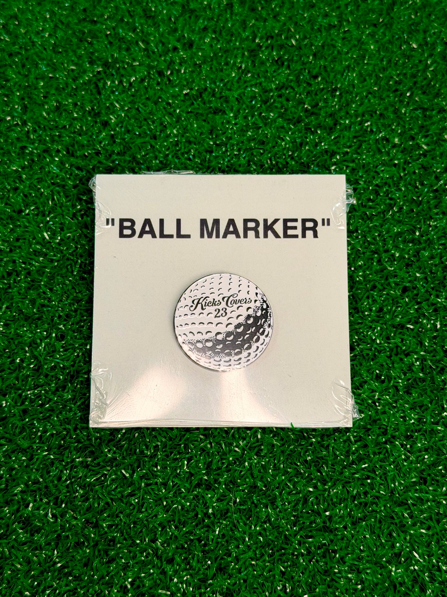 KicksCovers Custom Golf Magnetic Ball Marker – Metal Enamel Logo Golf Marker