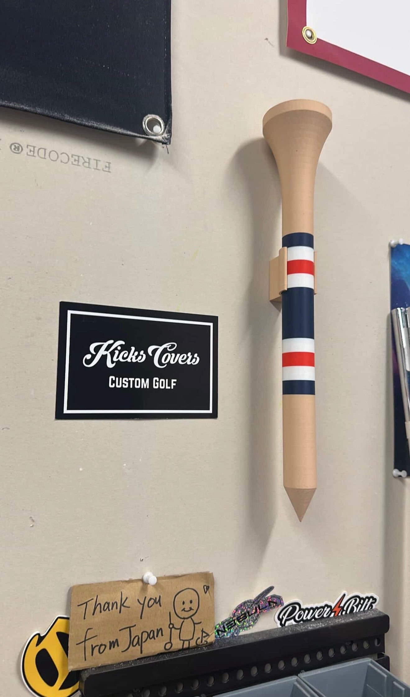Mega Tee – 16 Inch Oversized Golf Tee Decor | Giant Golf Tee Trophy | Custom Golf Gift for Men | Golfer Desk Office Decor | Tournament Award