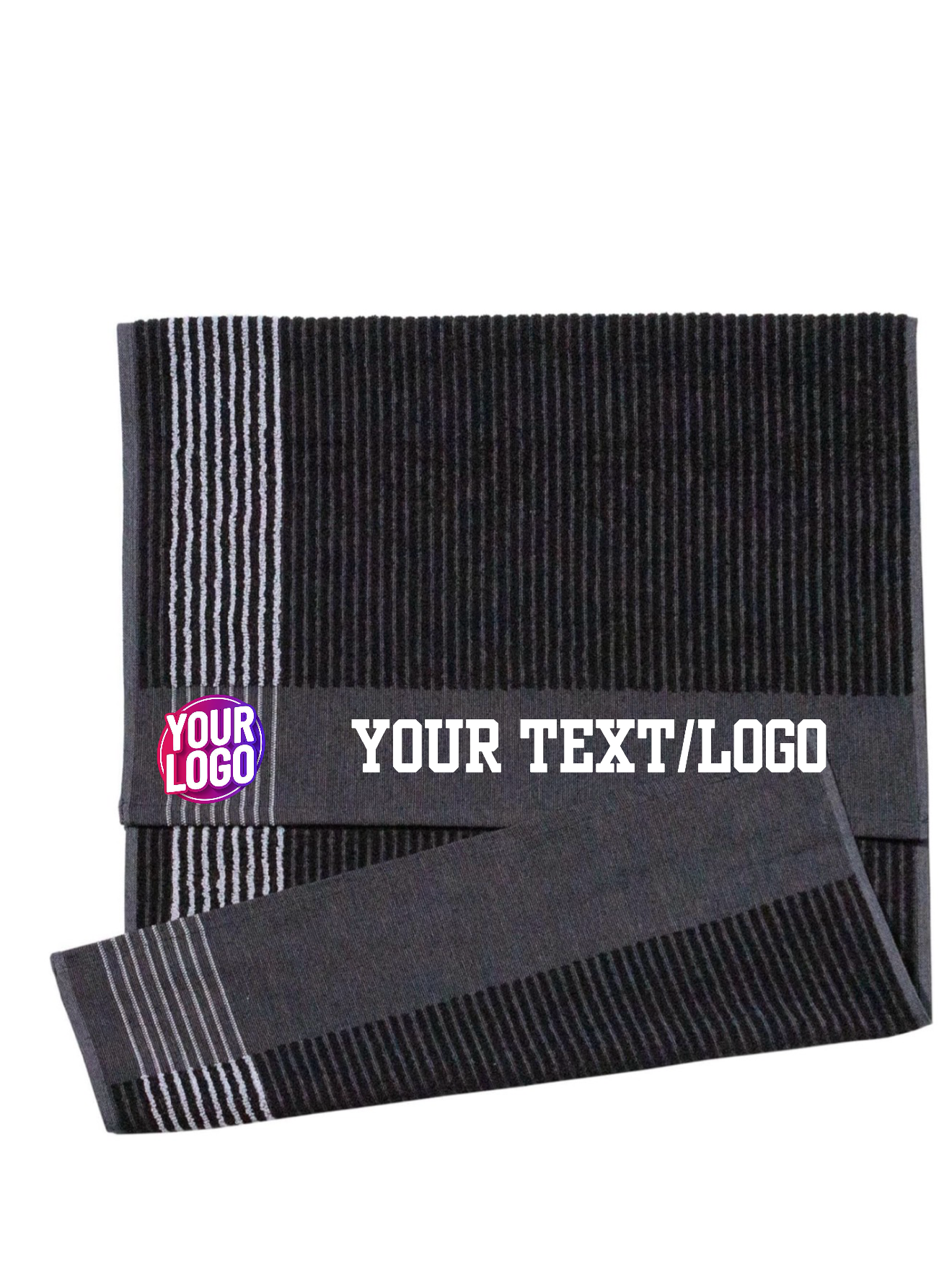 Personalized Golf Player Towels – Custom Logo Golf Towels - No Minimums
