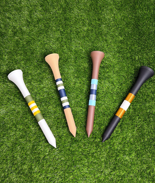 Mega Tee – 16 Inch Oversized Golf Tee Decor | Giant Golf Tee Trophy | Custom Golf Gift for Men | Golfer Desk Office Decor | Tournament Award