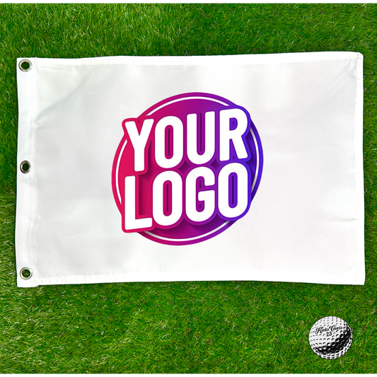 Custom Golf Pin Flag: Personalized Logo, Image, or Text