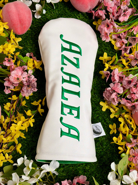 Masters Tournament themed “Azalea” Golf Driver Headcover Head Covers By KicksCovers