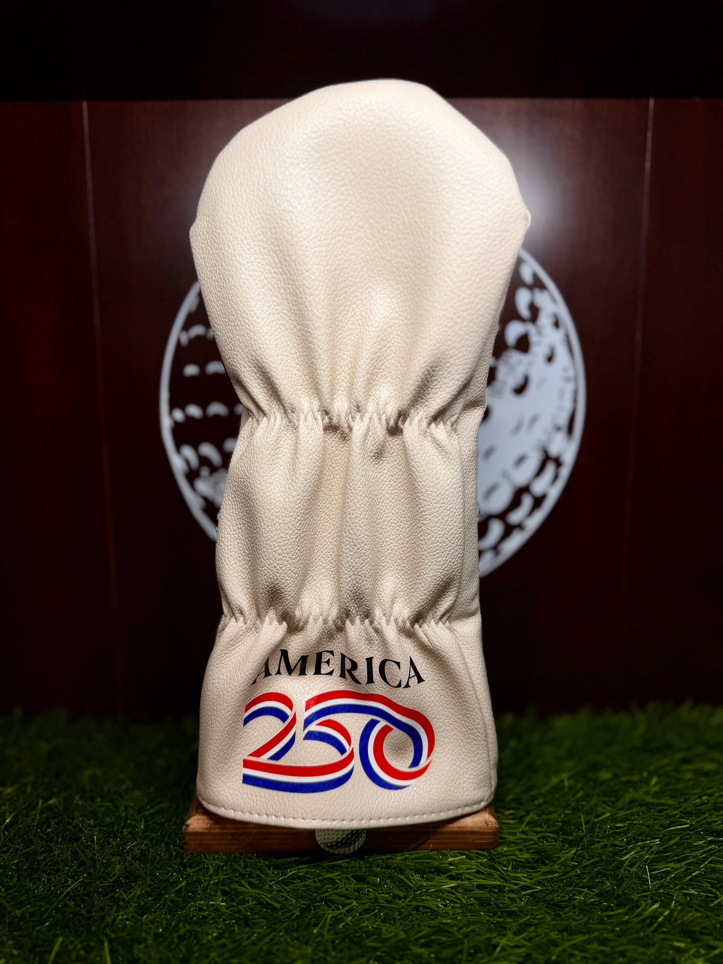 America 250 “We the People” Driver Headcover | Tea-Stained Constitution Leather | Limited Edition