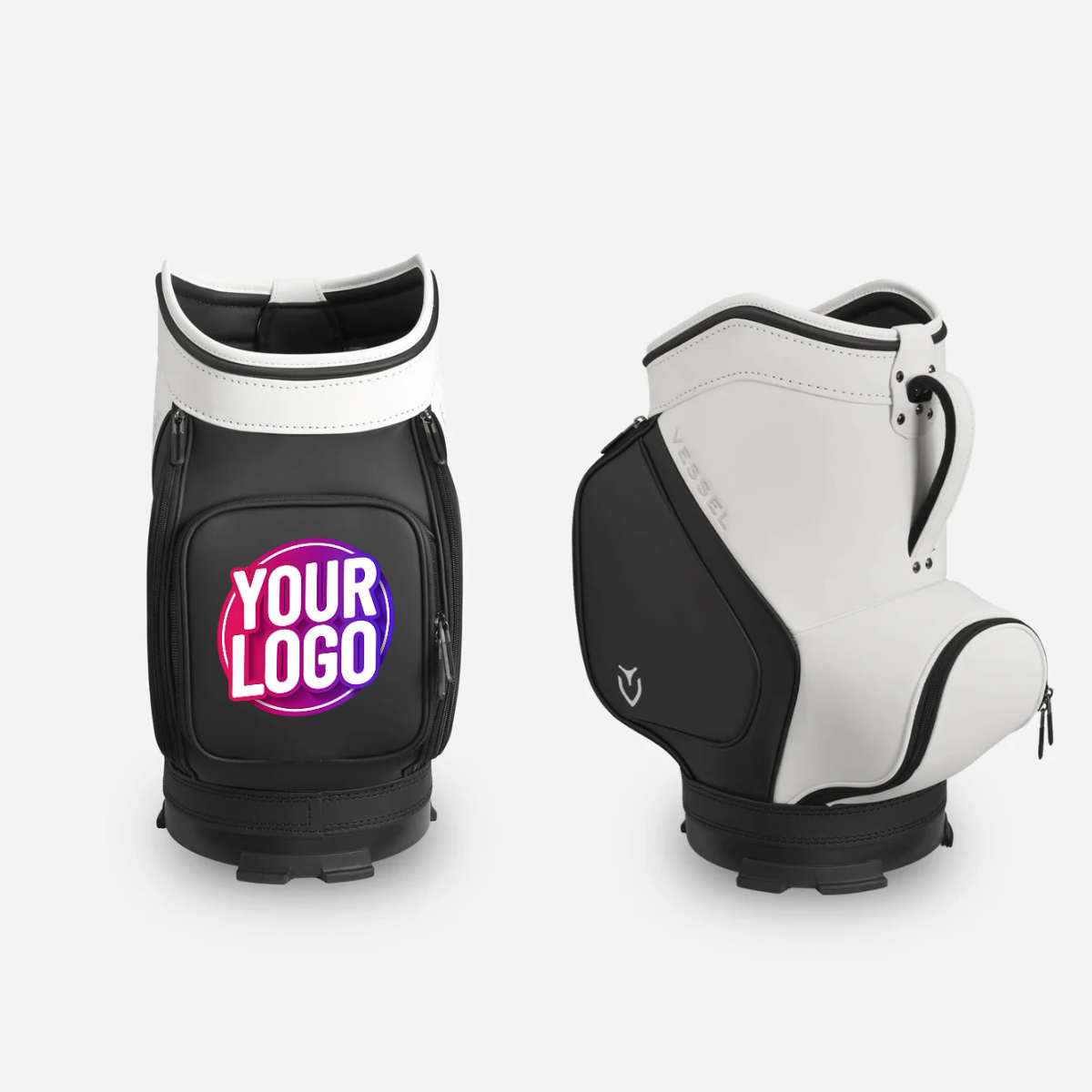Custom Mini Den Caddy Bag Golf Bag: Personalized Den Caddy - Vessel Brand Your Logo Text or Image