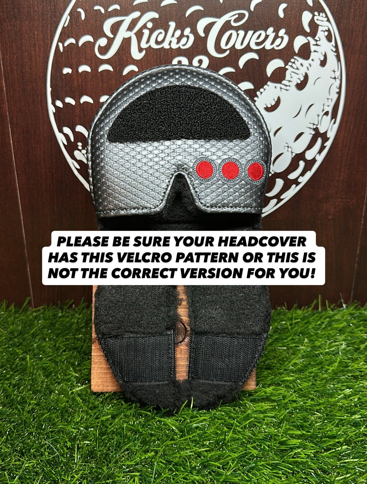 Magnet Mod - Center Shaft Mallet 2.0 by KicksCovers - Converts Hook & Loop Headcovers to Magnetic - 100% Reversible Scotty Cameron Magnetic Headcover