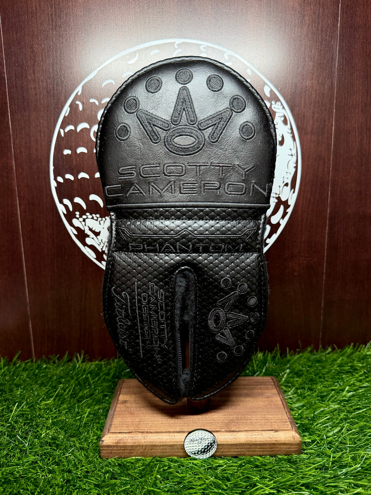 Scotty Cameron Custom Made 2026 Phantom Center Shaft Headcover “Blackout” OC Optional Magnetic Conversion