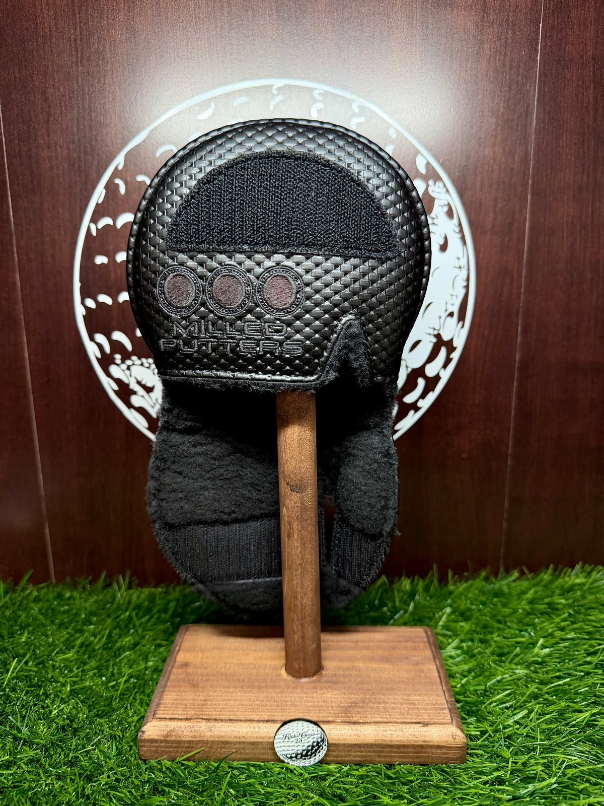 Scotty Cameron Custom Made 2026 Phantom Mid Round Headcover “Blackout” Optional Magnetic Conversion